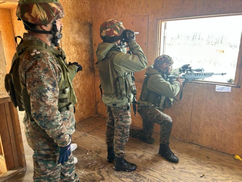 Indian Ambassador Taranjit Singh Sandhu Witnessed Joint Indian-US Military Training in Alaska 