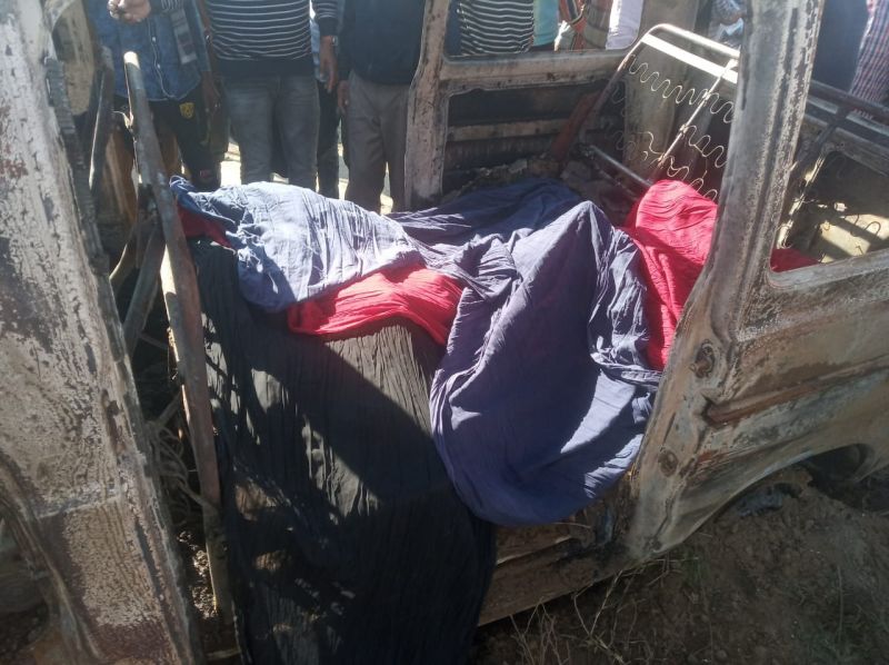 Punjab: School van that caught fire, killing 4 kids,