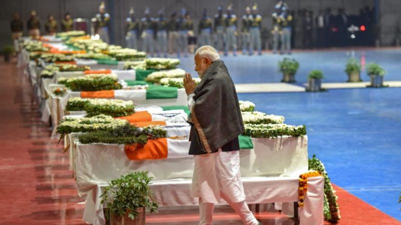 Pulwama anniversary: PM Modi pays tribute to CRPF jawans