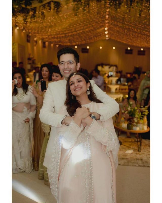  Glimpses of Parineeti Chopra and Raghav Chadha's Engagement Ceremony