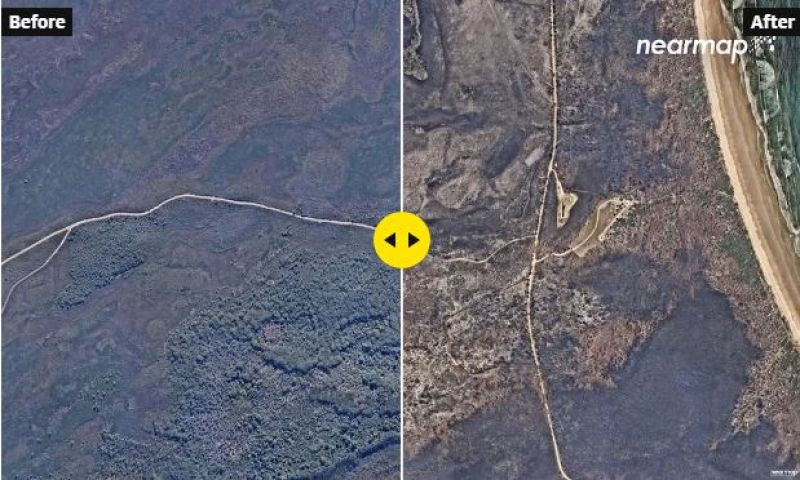 Australian Bushfires From the Air: Before And After Images Show Scale Of Devastation