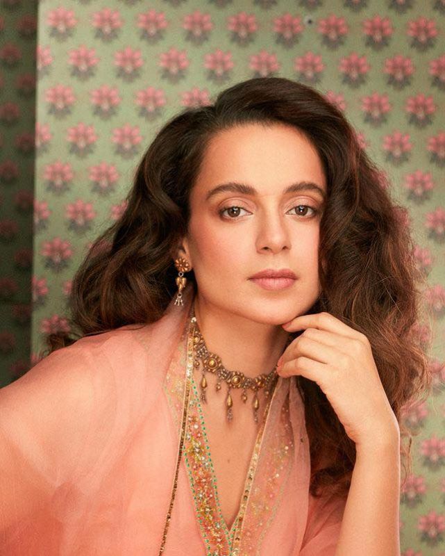 Bollywood Star Kangana Ranaut Shines in Ethnic Wear