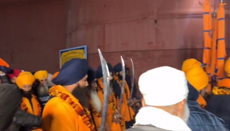 Dashmesh March dedicated to Qila Chor Divas Begin from Fort Anandgarh Sahib