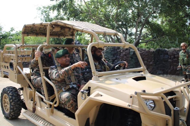 Indian Army Chief General Manoj Pande Visits the Front areas of Indo-Pak Control Line & Military Outposts