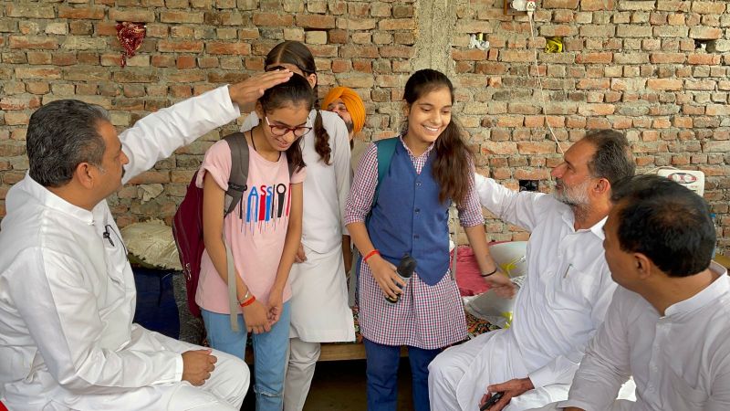 Navjot Singh Sidhu broke his fast today