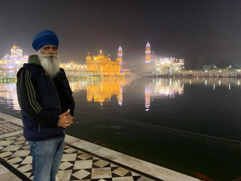 Ravi Singh At Darbar Sahib