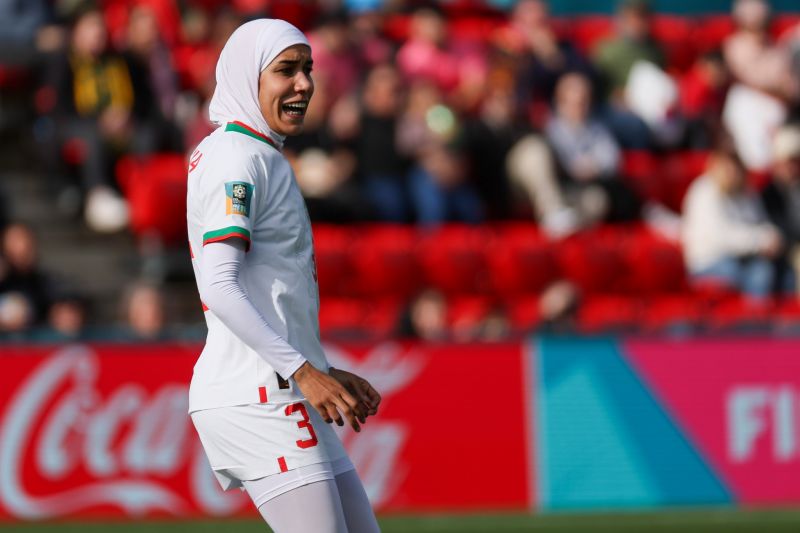 Morocco's Nouhaila Benzina Becomes the First Player to Wear Hijab At World Cup Tournament 