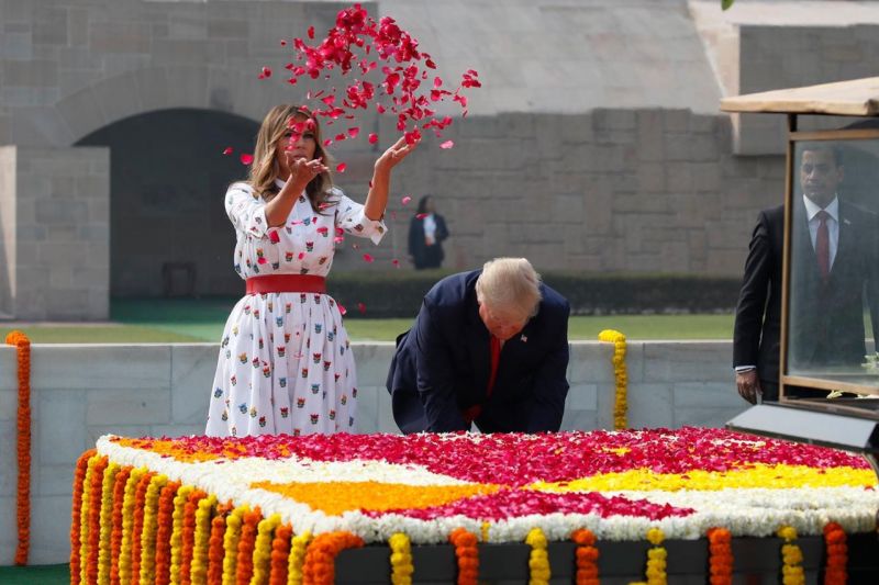 Melania Trump With Donald Trump 