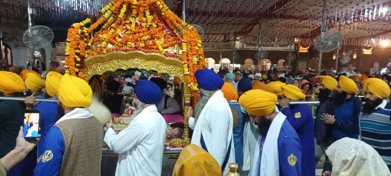 Golden Temple in Amritsar, Punjab (06-12-2023)