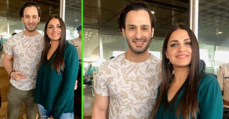 Himanshi khurana meet asim riaz family