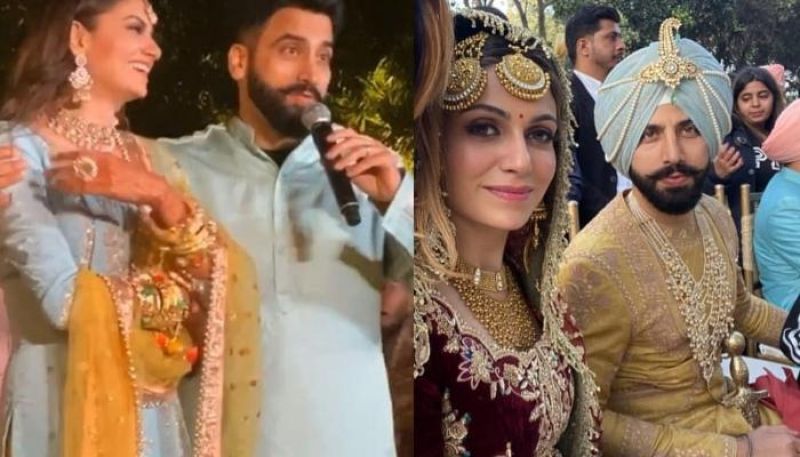 Gurdas Mann's son Gurrickk G Mann marries Simran Kaur Mundi 