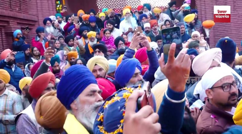 Nagar Kirtan Taken From Gurdwara Sri Garhi Sahib, dedicated to Shaheed Purab