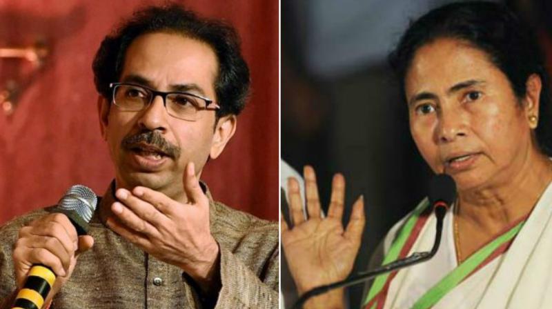 Uddhav Thackeray calls on Mamata Banerjee